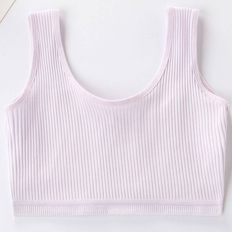 Picture of Girls' Underwear Developmental Girls' Big Children's Vest Student Pupils Cotton Girls Adolescent Children's Bra