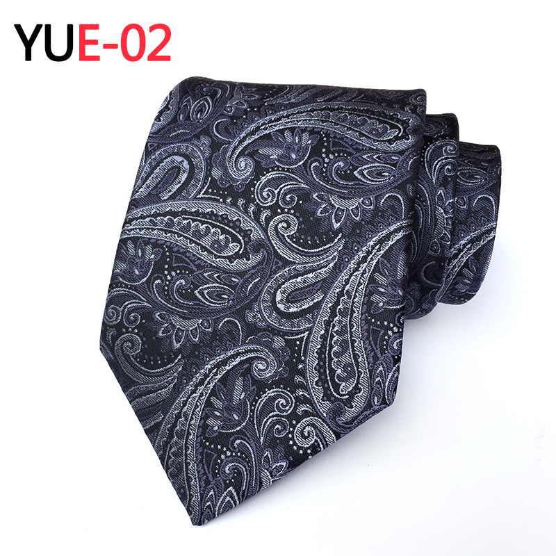 Picture of Tie Factory in stock Supply Men's Business Casual Professional Fashion Tie Polyester Yarn-dyed Striped Tie