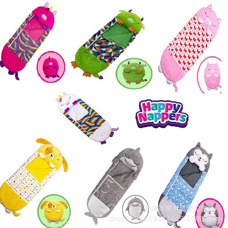 Spot cross-border Amazon sleeping bag children's cartoon animal children's sleeping bag