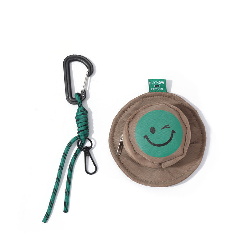 Picture of Mini Coin Purse Men's Smiley Headphone Bag Small Bag Keychain Bag Pendant Girls Bag Pendant Small Jewelry