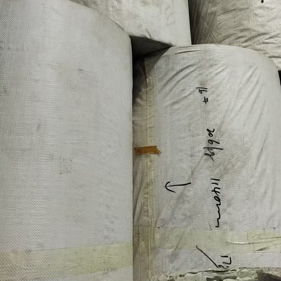 White Copy Paper Rolls Are Available from Stock, Printable, Can Be Cut into Flat Sheets, Extra Large Size, Good Quality and Good Price