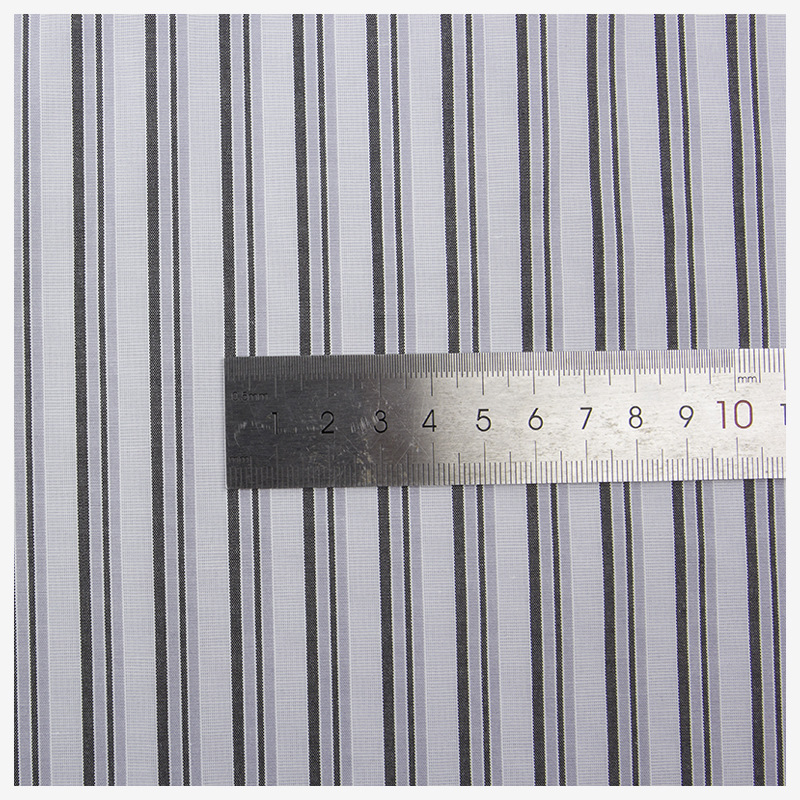 Picture of New Yarn-dyed Fabric Jacquard Fabric Fashion Men's Shirt Striped Polyester Brocade Fabric Polyester Cotton Yarn-dyed Fabric