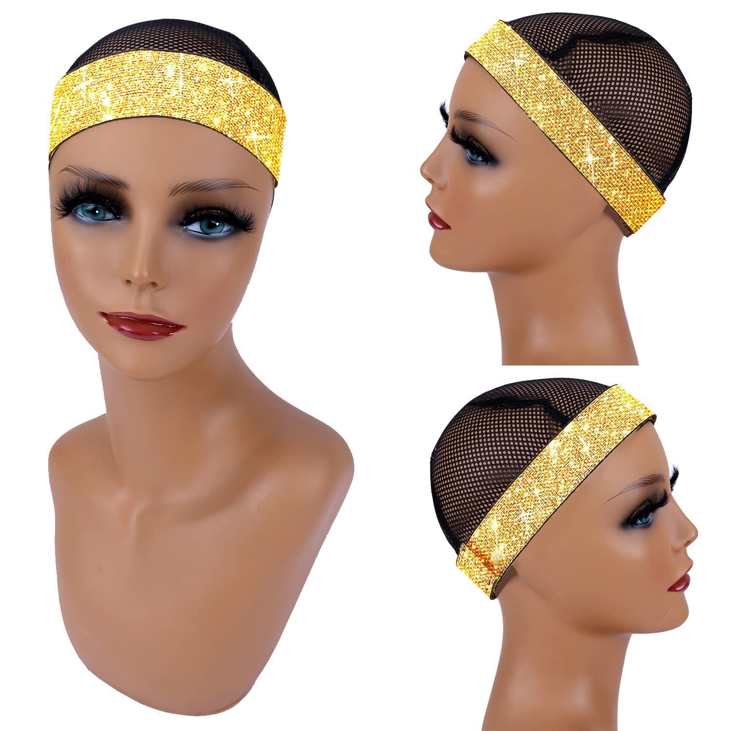 Picture of Wig Adjustable Band Color Elastic Fixing Band Amazon Leopard Elastic Band Melt band3cm3.5cm4CM