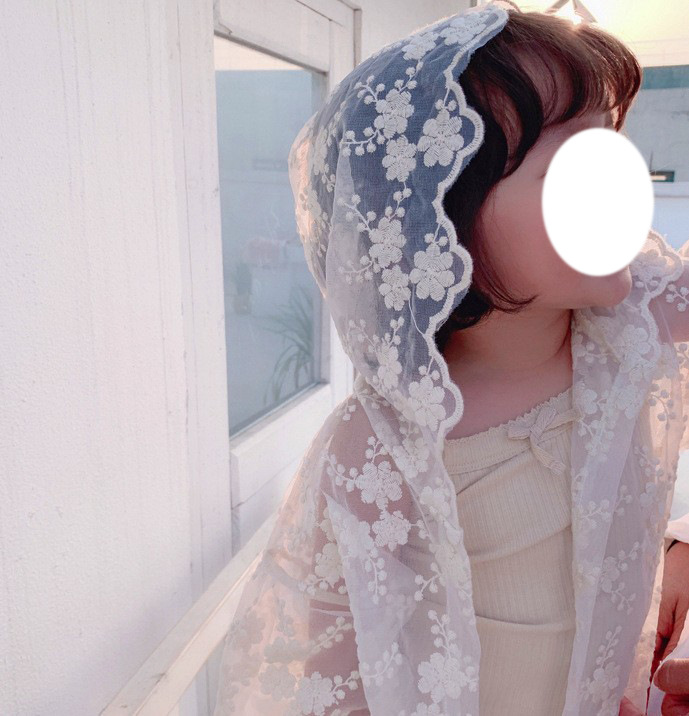 Picture of Girls Breathable Anti-Uv Clothes 2024 Summer Baby Lace Cardigan Jacket Girls Beach Wear Air Conditioning Shirt