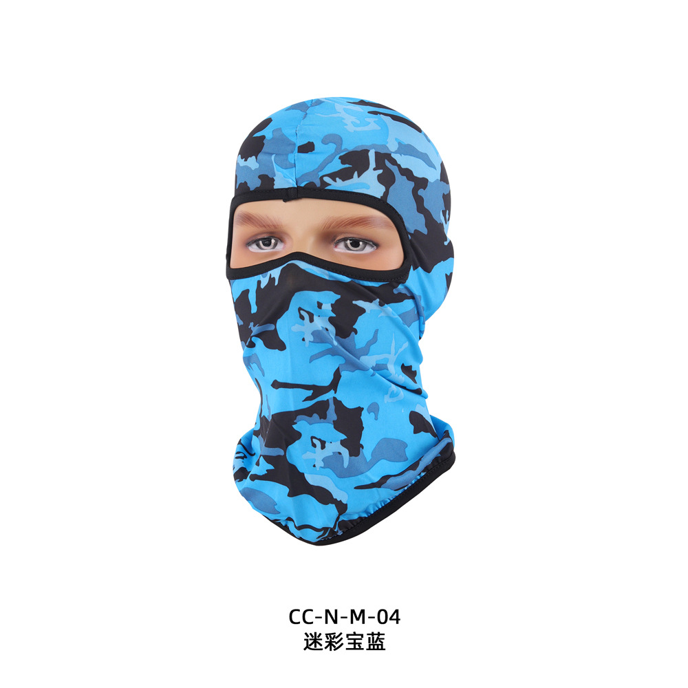 Picture of Milk Silk Lycra Soft Equipment Outdoor Cycling Bicycle Motorcycle Windproof Sunproof Dustproof Mask Mask Headband