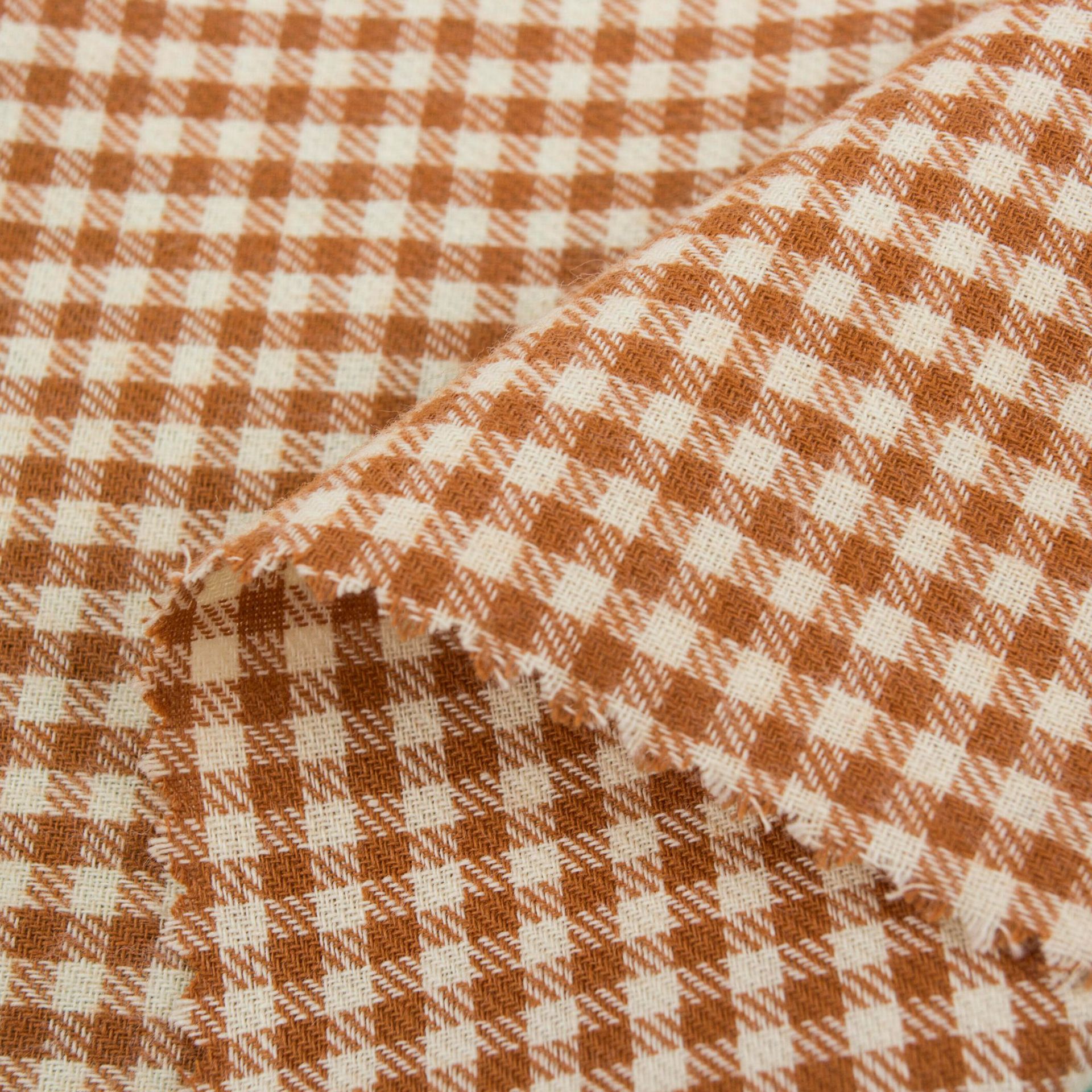 Picture of 32 Count Pure Cotton 0.3mm Yarn-Dyed Brushed Plaid Manufacturer Ready-Made Fabric Autumn and Winter Children's Clothing Fashion Men's Pet Cloth