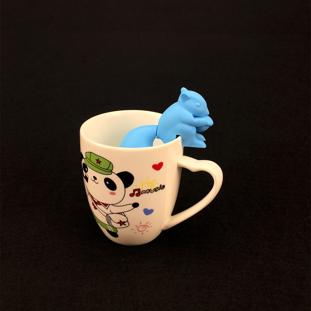 Picture of Factory spot home tea filter silicone tea bag tea drain new strange daily small gifts