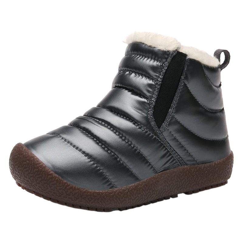 British Trendy Boys' Shoes Black Children's Basketball Shoes Non-Slip Wear-Resistant Sports Shoes for Middle and Large Children Boys' Sneakers Wholesale