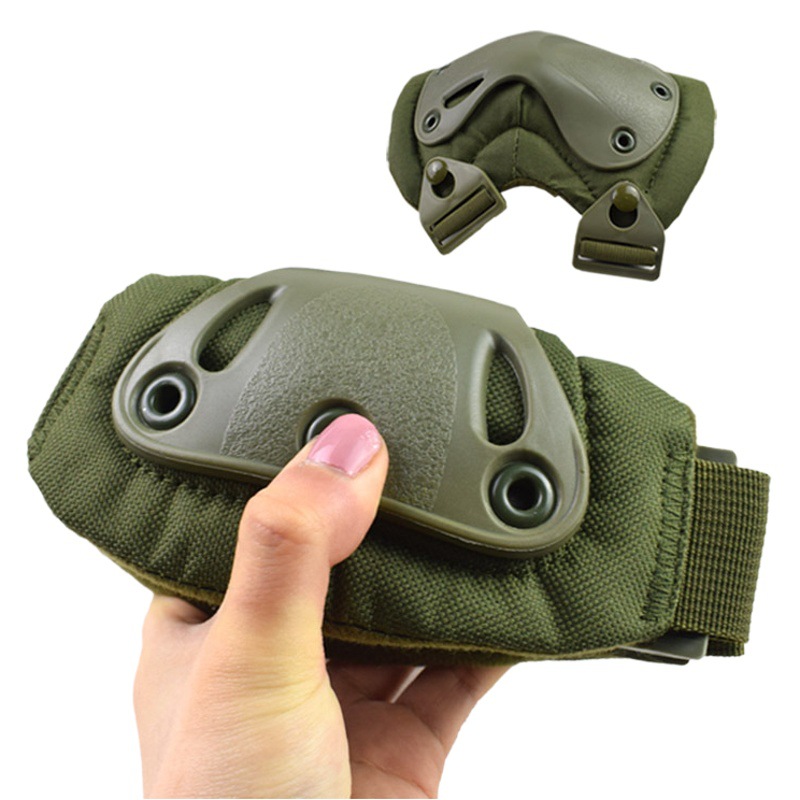Adult Outdoor Tactical Protector Motorcycle Knee Protector Elbow Protector Set Riding Pulley Wrist Protector Set