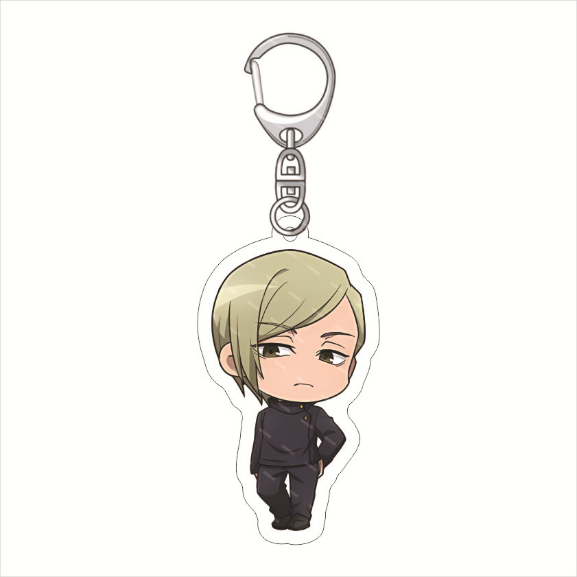 Picture of Curse back to war: Huaiyu Jade folding acrylic keychain five Wu Xia Youjie Fu black seer pendant