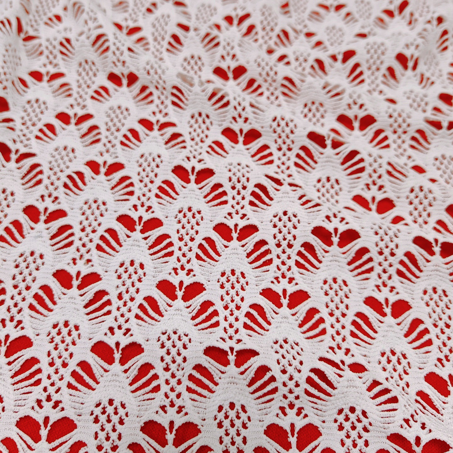 Polyester-ammonia knitted jacquard fabric, mesh perforated hollow, stretch thin Lycra, swimwear, sports yoga apparel, apparel fabric