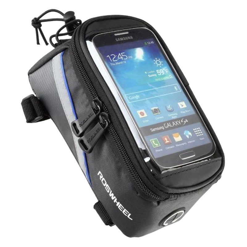 Le Xuan [12496] 5th Generation Mountain Bike Mobile Phone Bag Top Tube Bag Front Beam Bag Riding Equipment Front Bag