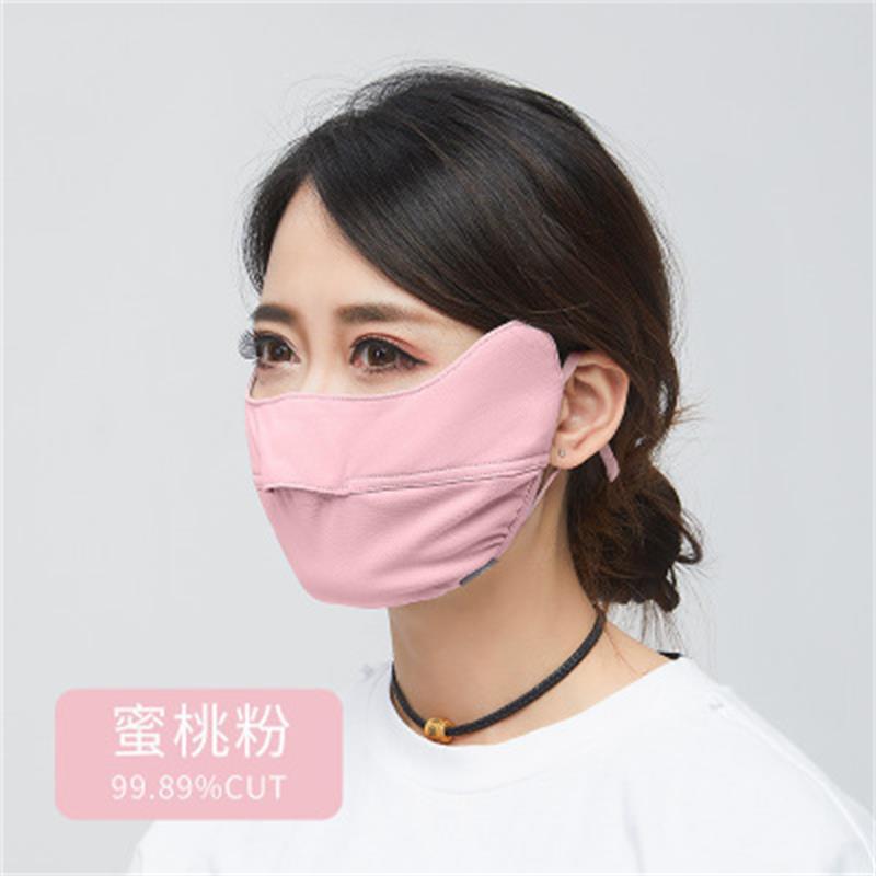 Picture of Sun protection mask men and women sun protection mask eye protection corner sun protection UV protection dustproof breathable ear-mounted anti-fog