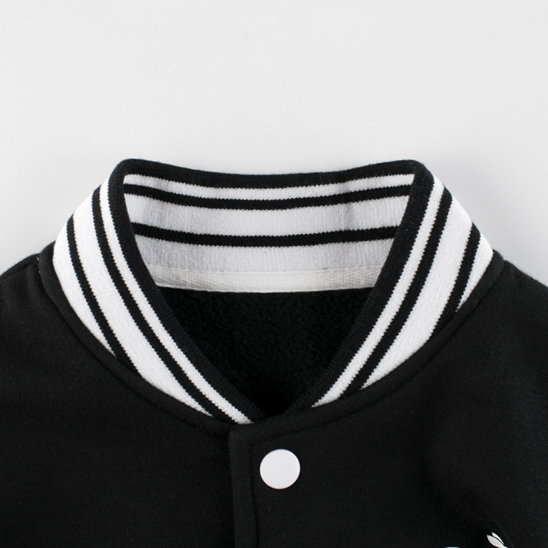 Picture of 27Kids Kidsren's Clothing Jacket Wholesale Boys Baseball Uniform Korean Version Kidsren's Clothing Baby Boy Sweatshirt One Piece Consignment