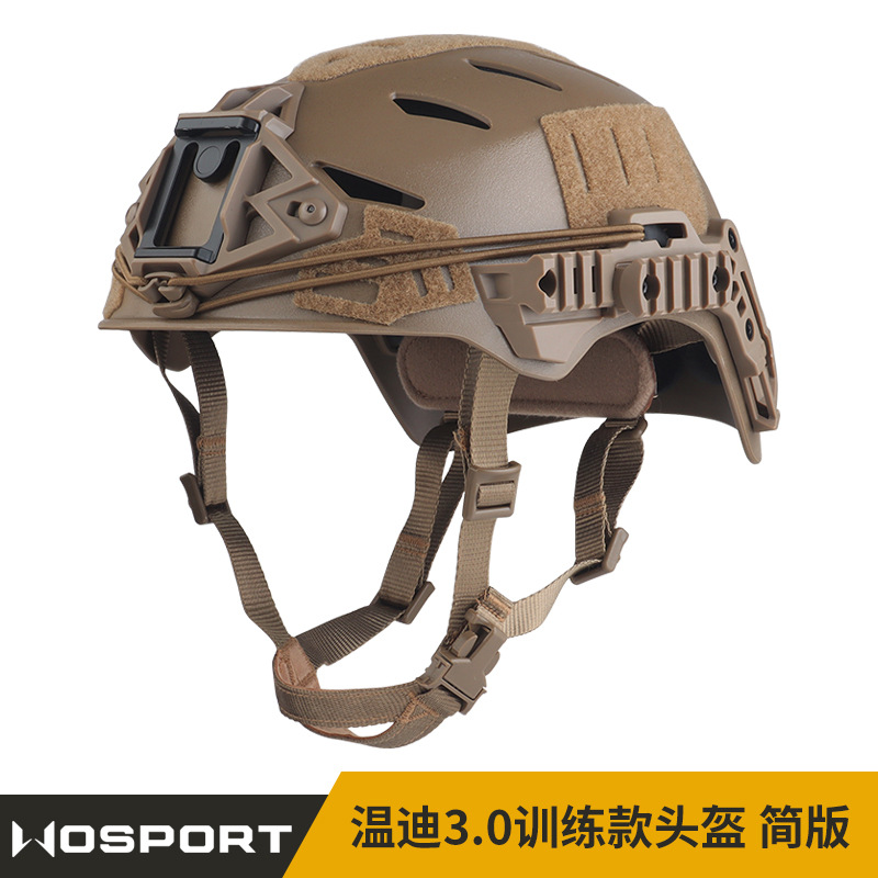 WOSPORT TEAM WENDY Wendy 3.0 Rail Helmet Geometric Blasting Helmet Body Simplified Version