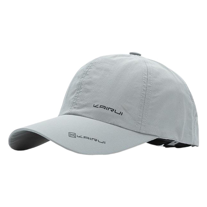Spring and summer Korean letter quick-drying baseball cap Women's outdoor sports sunscreen sun hat men's cap wholesale