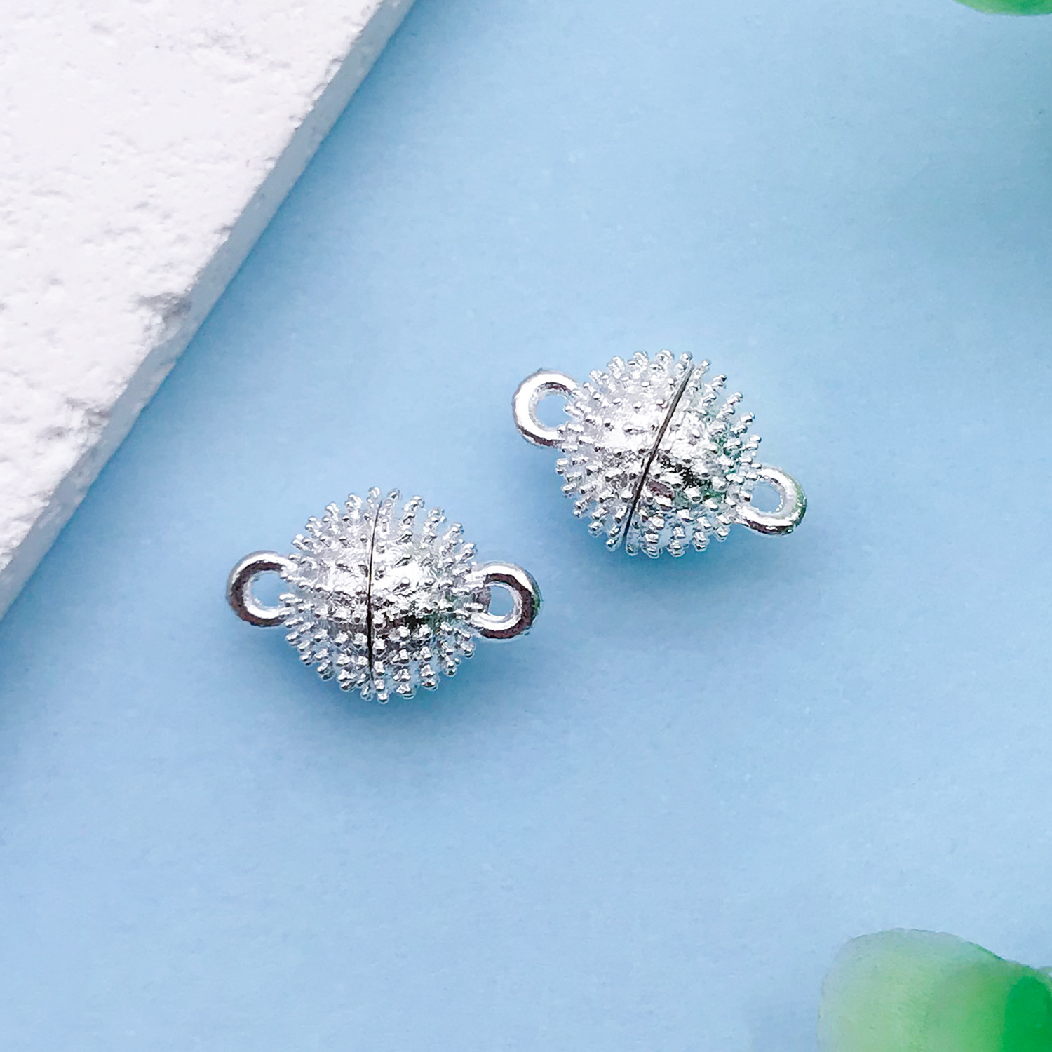 Picture of 1 magnet buckle strong fashion love spherical cylindrical diy jewelry accessories couple necklace bracelet pendant