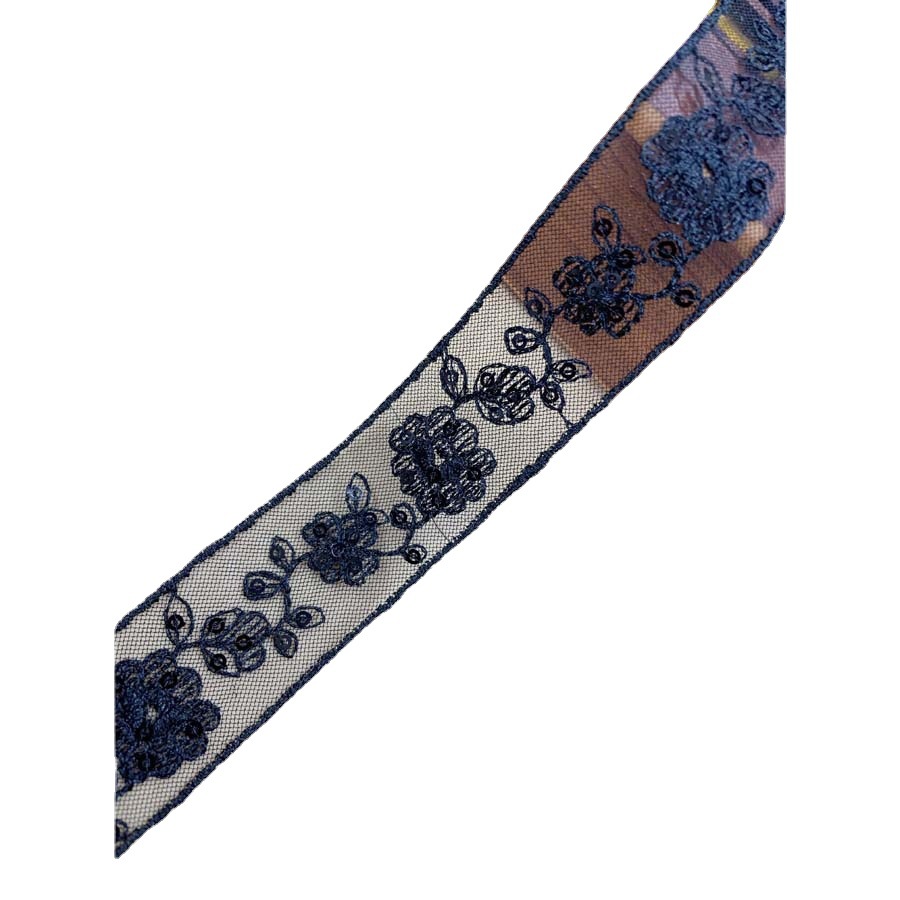 2mm bead bar code bead embroidery house decorative cloth exquisite fusion with flower sequins net sand lace bar code