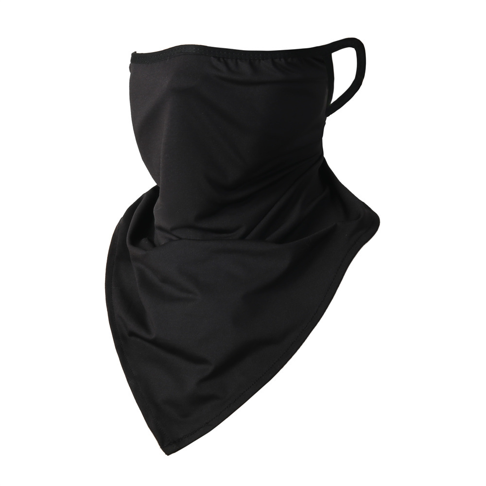 Picture of Outdoor riding triangle towel ice silk sunscreen hanging ear triangle towel summer sports outdoor breathable fishing camouflage mask