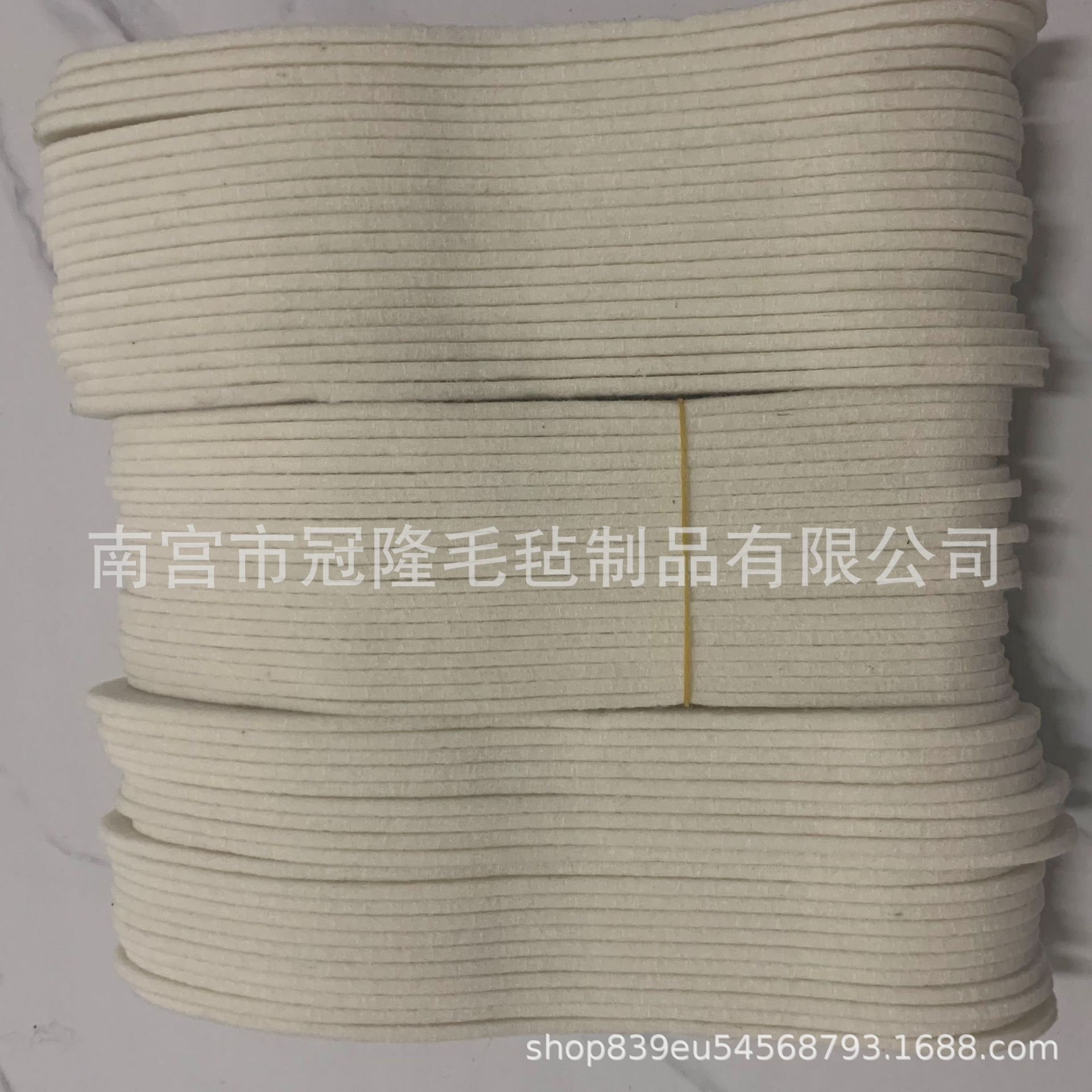 Wholesale children's white camel insole wool thin white felt 3mm white insole wool insole material