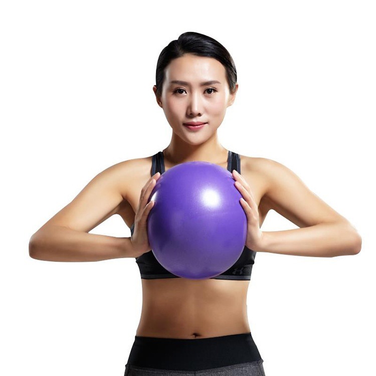 Mini Yoga Ball 25cm Pilates Massage Ball Thickened Explosion-proof Inflatable Gymnastics Ball Fitness Ball Fitness Equipment