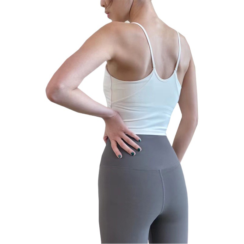 New Yoga Vest for Women, Quick-Drying, Beautiful Back, High Elasticity, Sports Fitness, Running, Dance Training Sling, Drop Shipping