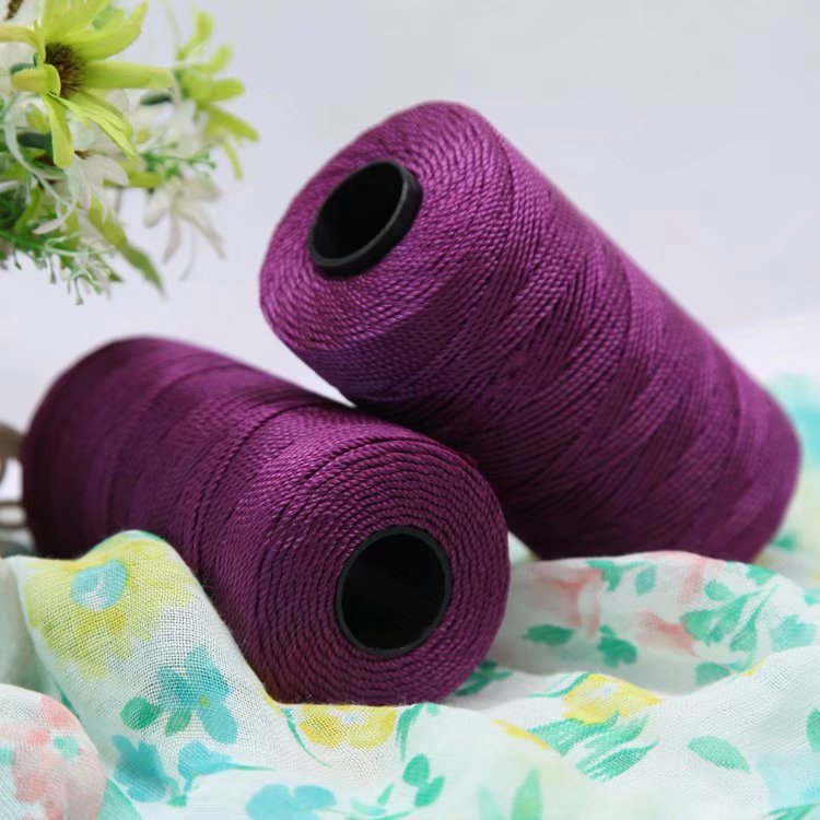 Picture of Gold thread mixed strand bright silk thread handmade diy crochet sweater doll scarf thread coat hand knitting thread factory wholesale
