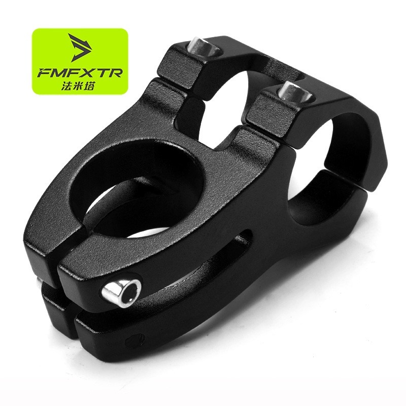 Picture of Bicycle Stem Faucet Handlebar Accessories Road Bike Short Stem Cycling Mountain Bike Cut Out Riser 31.8 Stem
