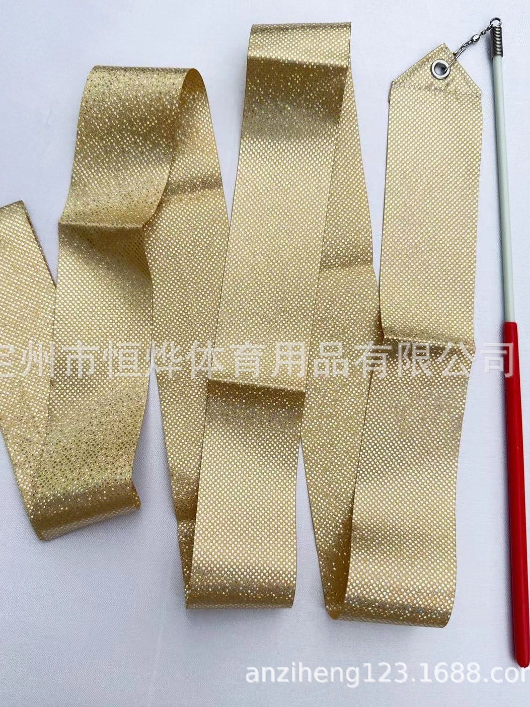Picture of Manufacturers produce flash gold gymnastics ribbons 2 meters 4 meters 6 meters streamers dance ribbons children's toys