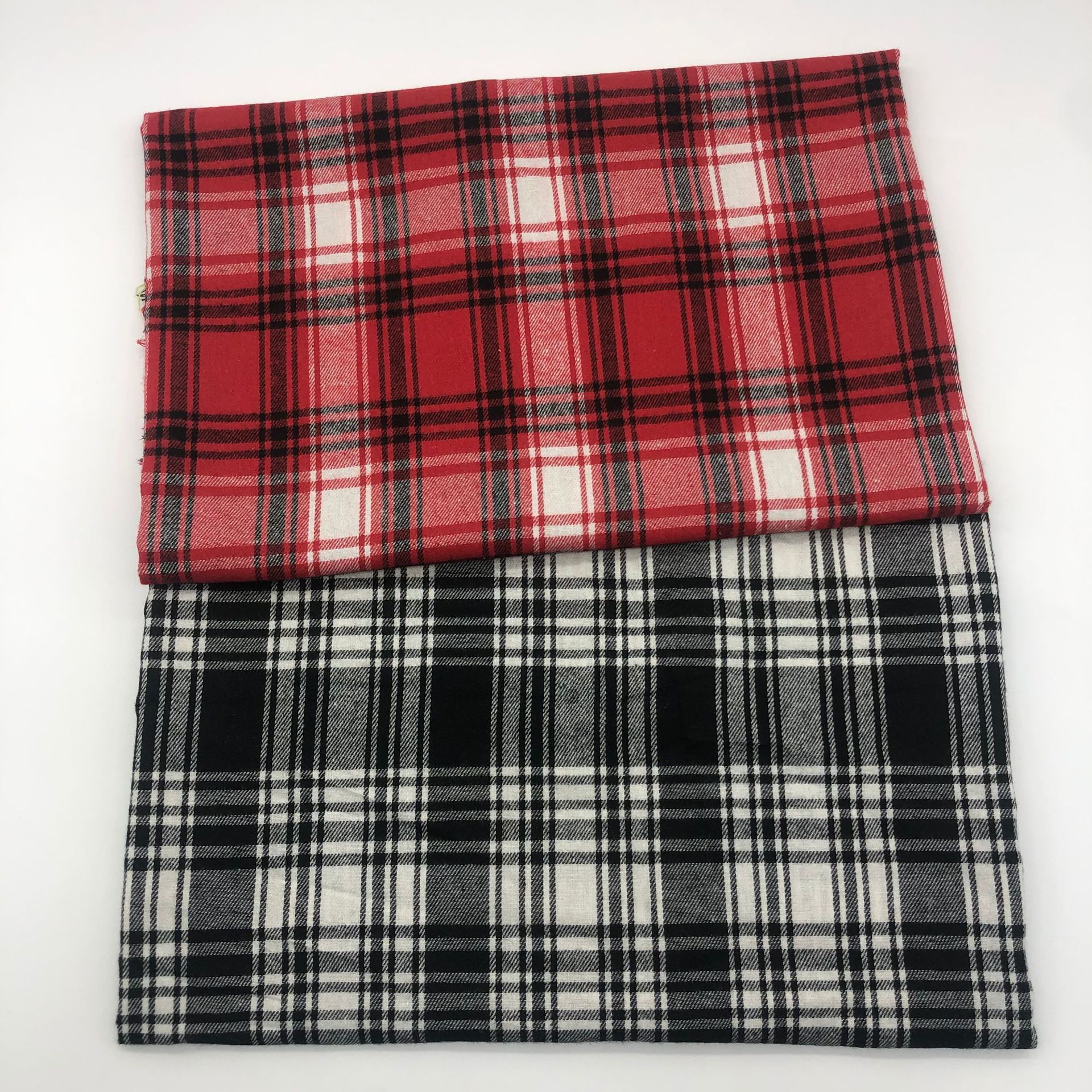 Spring and Summer 21 Count Polyester-Cotton Yarn-Dyed Brushed Plaid Colorfulful Plaid Women's Shirt Fashion Lining Ready for Sale