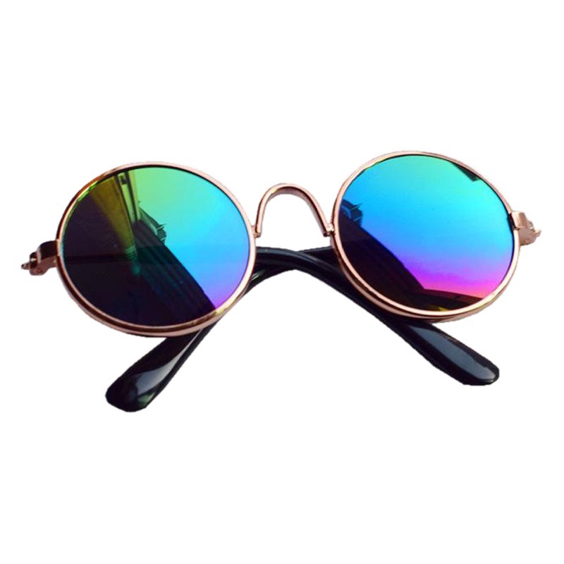 Picture of Factory wholesale dog cat pet glasses creative trend small sunglasses toy cotton doll photo sunglasses