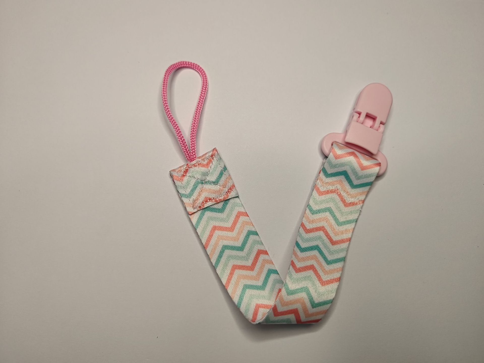 Picture of Factory in stock direct double-sided floral pacifier chain baby toy teether anti-drop chain lanyard baby anti-drop strap