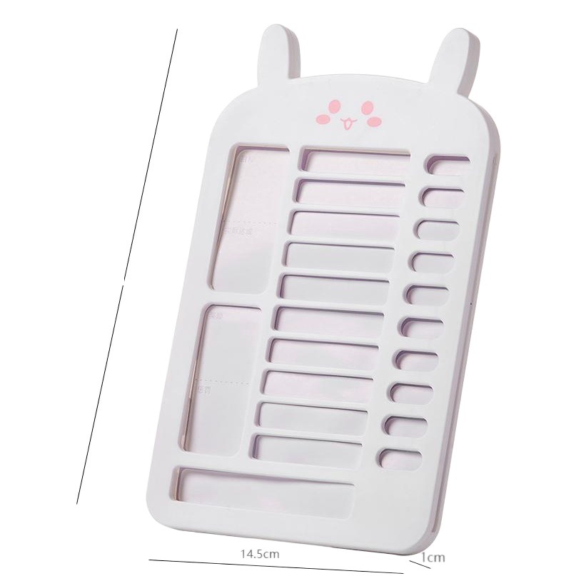 Self-discipline clock-in children children's growth and learning schedule clock-in table primary school students' task planning time management