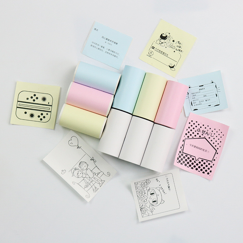Picture of Popular Meow Meow Machine P1 Ailixiong 57mm Thermal Color Printing Paper for Error Correction, Children's Instant Camera, Waterproof Paper