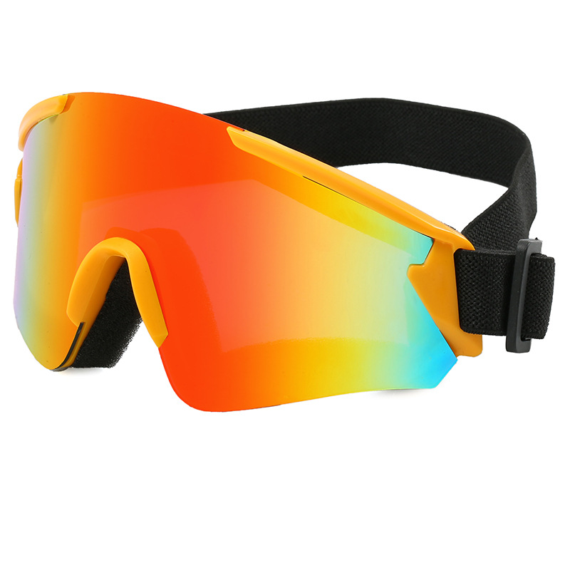 Picture of Men's and women's mountaineering ski goggles outdoor sports wind and sand ski glasses cross-border new colorful riding goggles
