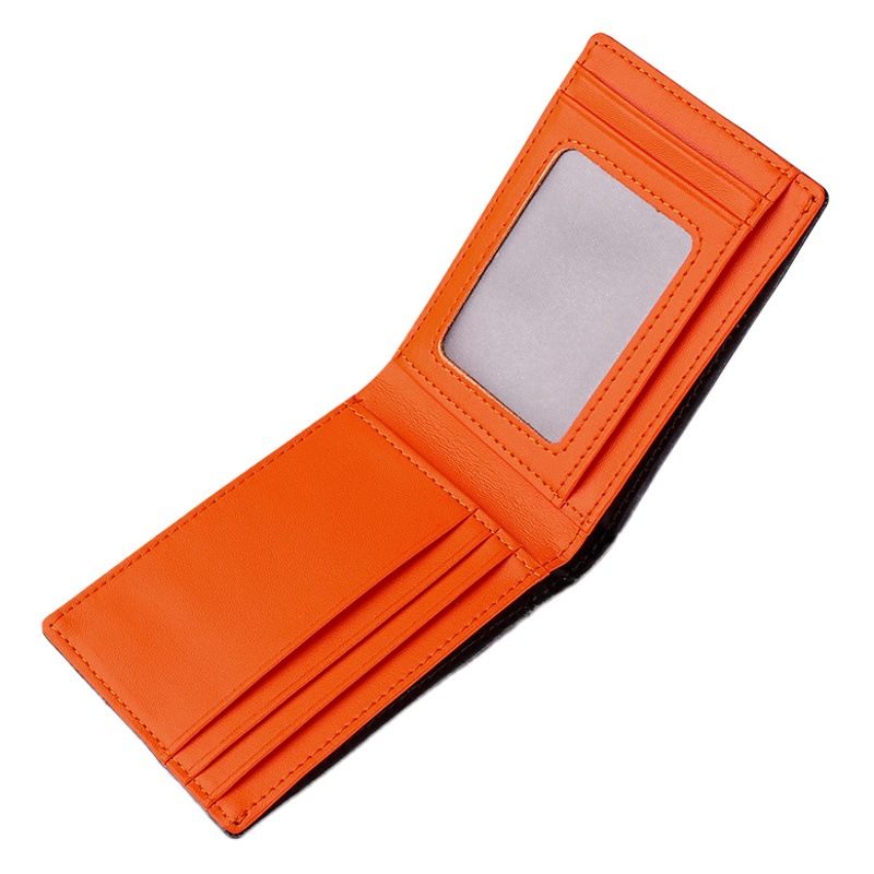 Vintage Genuine Leather Ultra-thin Gold Clip Wallet Men's Fashion Amazon Hot RFID Wallet Small Cowhide Card Holder