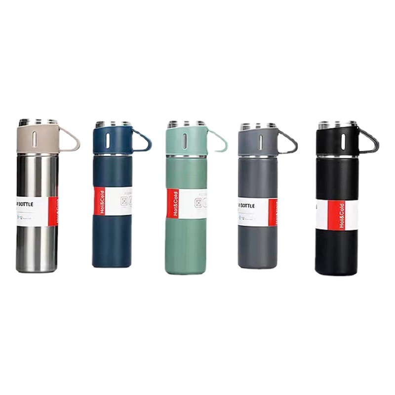 Picture of New gift box suit 304 stainless steel high-end vacuum cup gift bag vacuum cup wholesale business gift Cup