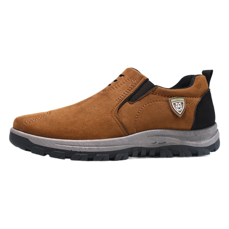Men's casual shoes spring outdoor sports cloth shoes running fashionable retro fashion shoes foreign trade lazy slip-on men's shoes