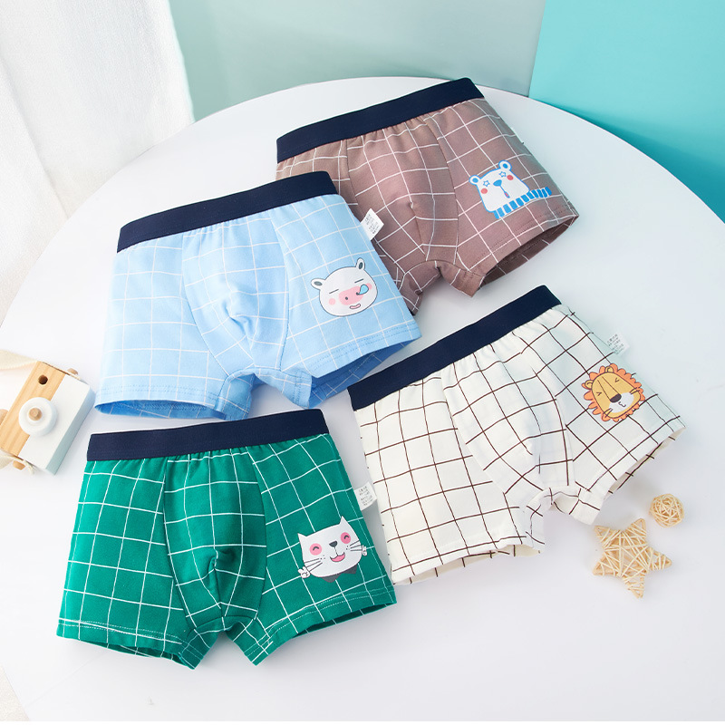 Picture of Children's Underwear Boys' Boxer Shorts Boys' Baby Children's Underwear Underwear for Middle and Old Children and Primary School Students