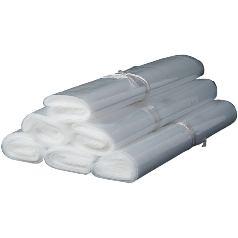Spot pe bag high pressure transparent plastic bag flat pocket large dustproof thick plastic bag packaging vacuum bag wholesale