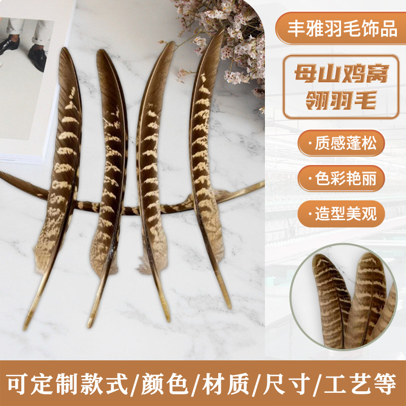 Picture of A large number of manufacturers in stock supply mother mountain chicken nest feather DIY bagging feathers Amazon for real feathers