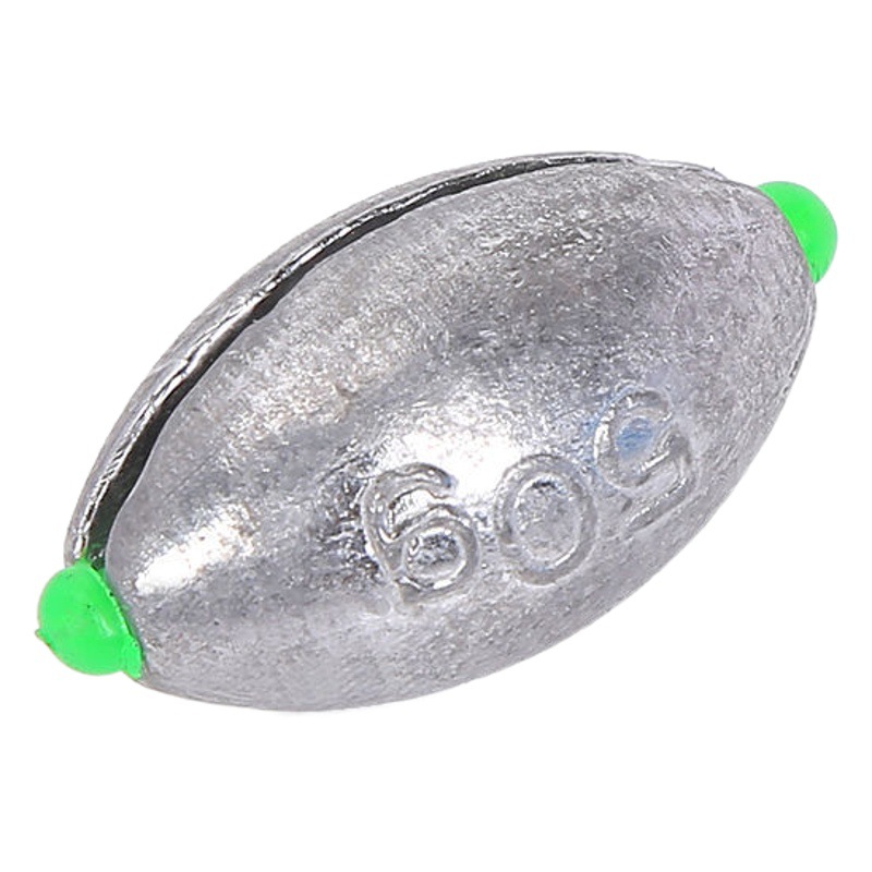 Fishing Japanese-style quick opening lead drop boat fishing sea fishing long-shot running lead Tongxin lead drop raft fishing rock fishing foot gram lead lump