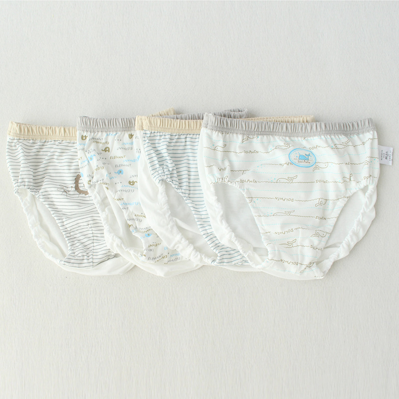 Picture of Boys and girls Japanese cotton underwear baby bread pants children's underwear Four Seasons sweat cloth manufacturers wholesale 4 Pack