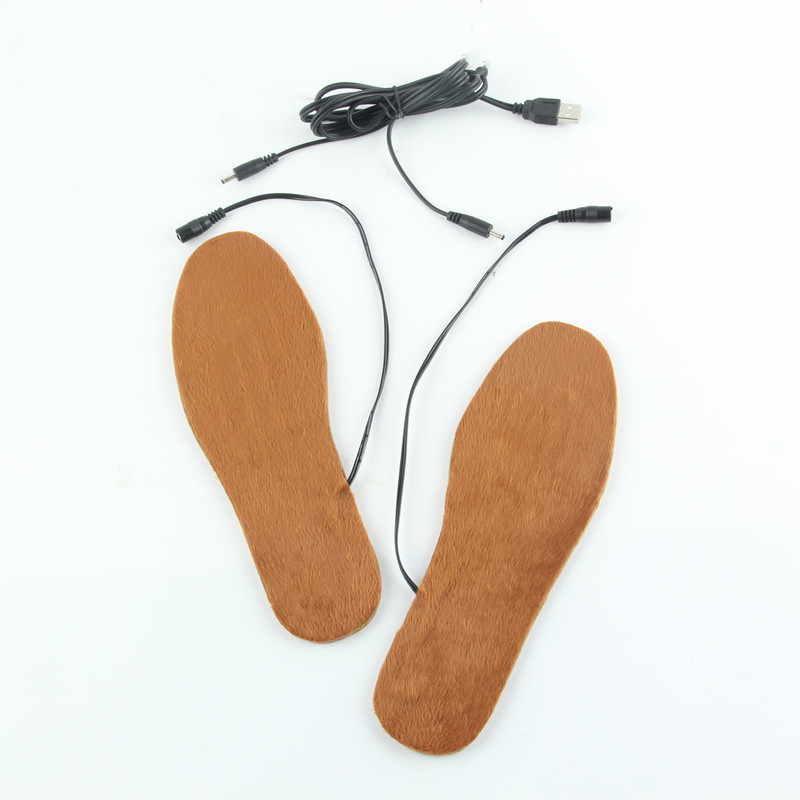 Picture of Hot USB heating insole for men and women, heating size can be cut, foot warmer supplies, electric heating shoes, foot warmer