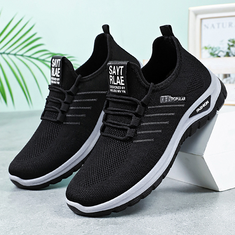 Shoes Men's Sports Shoes Autumn New Cross-Border Sneakers Couple Men's Shoes Breathable Non-Stinky Casual Shoes Wholesale