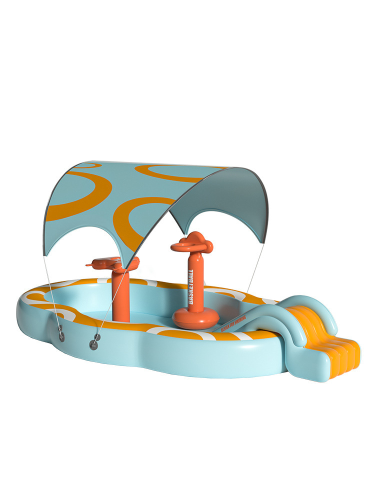 Picture of Inflatable Pool Swimming Pool Children's Inflatable Pool Home Outdoor Large Family Pool Thickened Baby Paddling Pool