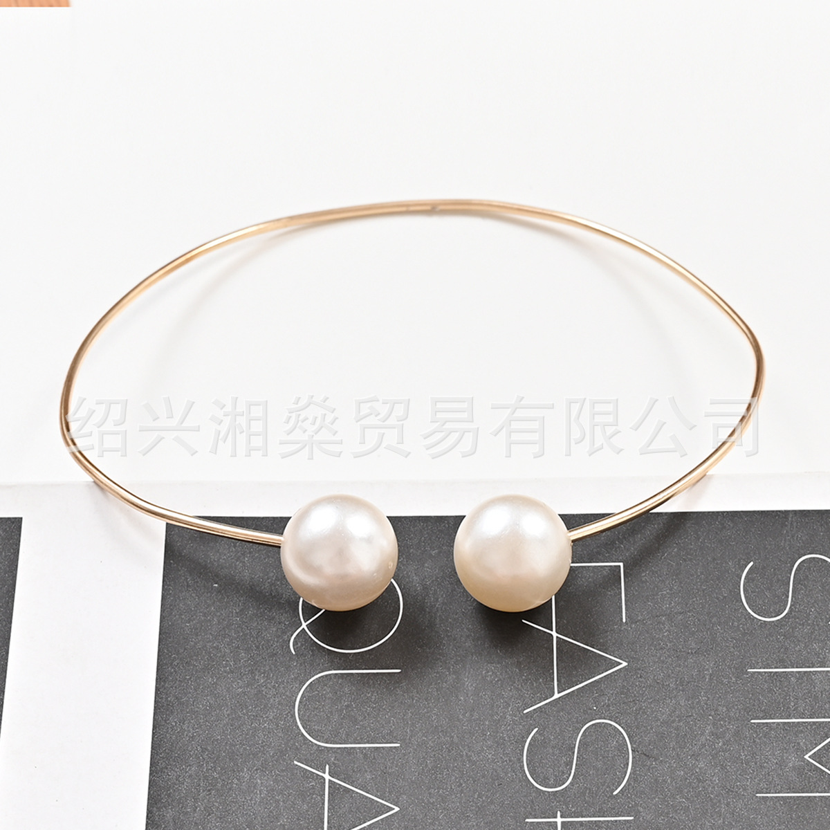 Picture of Modern minimalist metal two Pearl Curtain straps Amazon Middle East curtain decorative window screen buckle finished product in stock