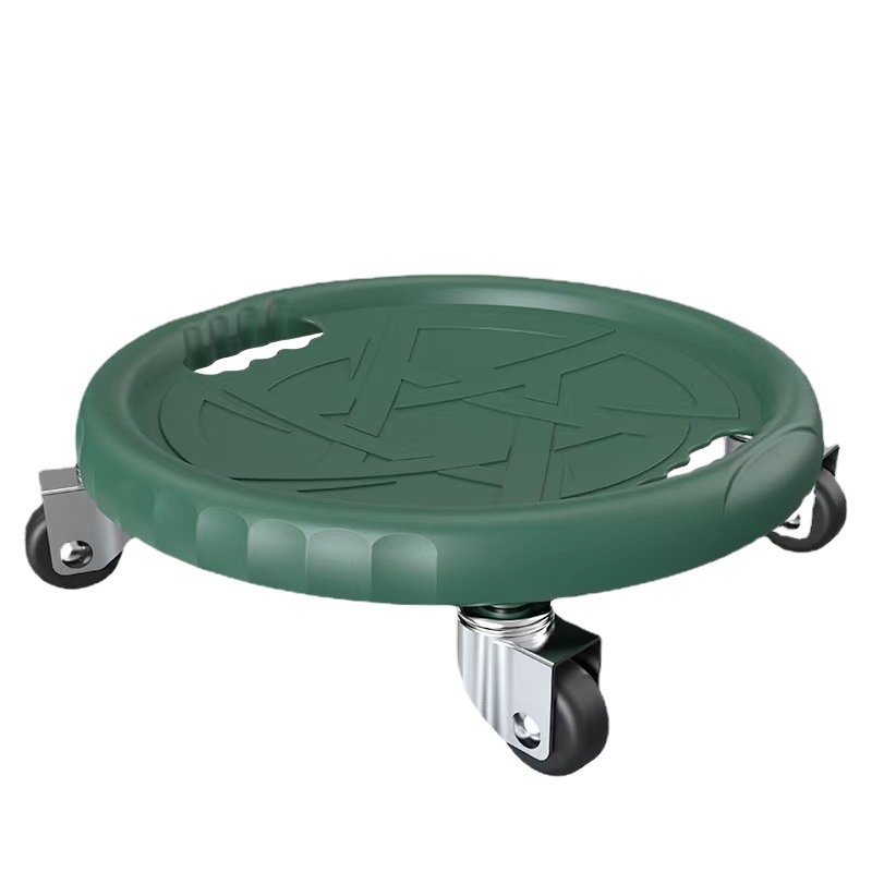 Abdominal strengthening wheel Abdominal strengthening disc upgrade silent sliding disc fitness device sliding disc pulley pulley abdominal muscle rowing disc four-wheel training