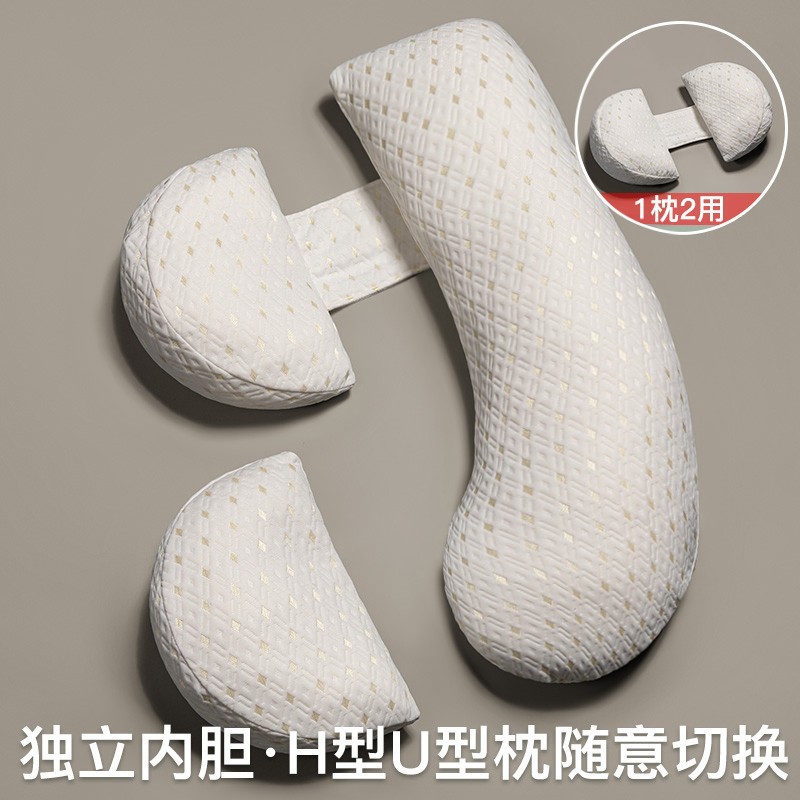 Picture of Cross-border Pregnant Women's Pillow Waist Protection Side Sleeping Side Sleeping Pillow Breast-feeding Pillow Abdominal Cushion Multifunctional Removable and Washable Sleeping Artifact
