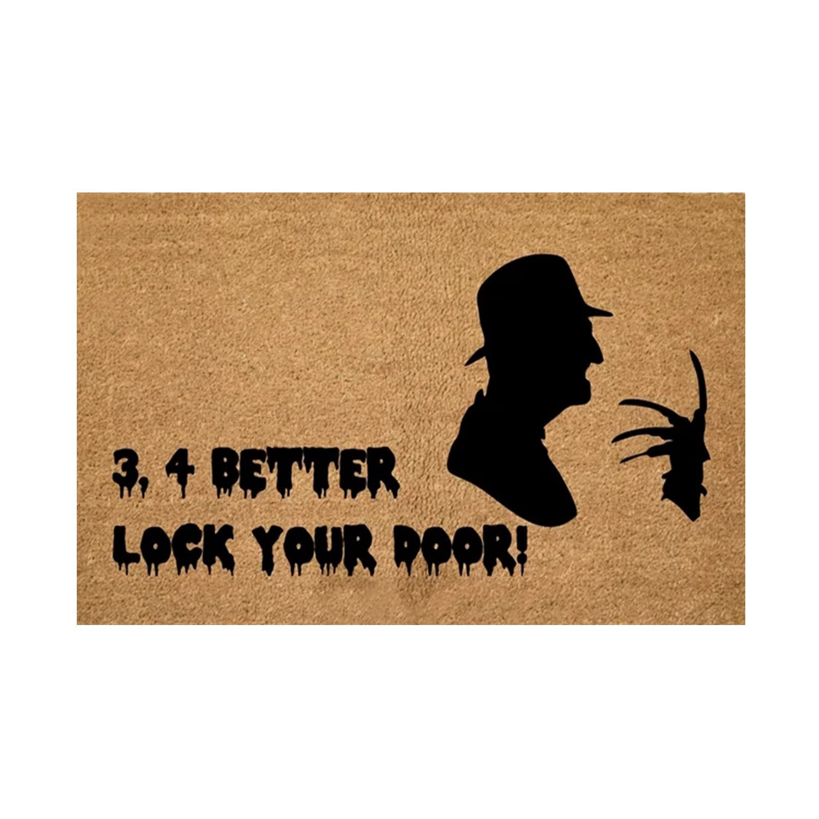 in stock Cross-border Carpet Floor Mat Living Room Entrance Foot Mat Holiday Decoration Floor Mat Home Entrance Door Mat Labeling